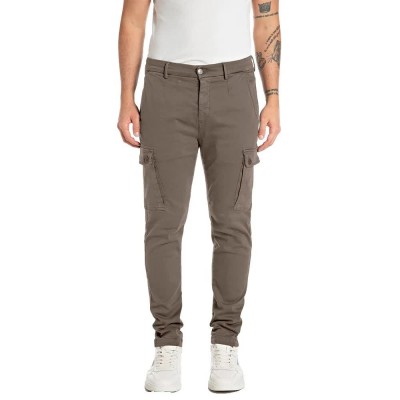 панталони,мъжки,панталони,дамски,панталони,replay,m9649e.000.8366197,cargo,pants,brown,(brown)