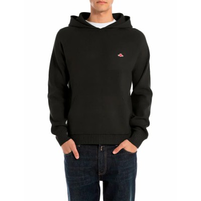 блуза,мъжки,пуловери,replay,uk4858.000.g23538,hoodie,sweater,black