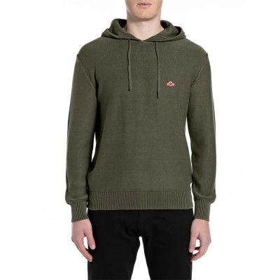 блуза,мъжки,пуловери,replay,uk4865.000.g21280g,hoodie,sweater,military,green,(green)