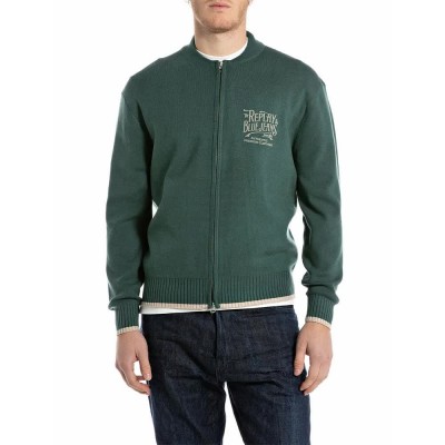 блуза,мъжки,пуловери,replay,uk4887.000.g23538,sweater,sea,green,(green)