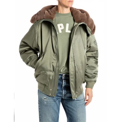 яке,дамски,якета,и,палта,replay,w7913.000.85142,jacket,sage,green,(green)