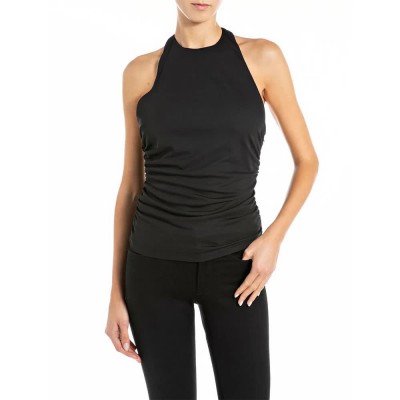 тениска,дамски,тениски,replay,w3446.000.23954,sleeveless,t,shirt,black,(black)
