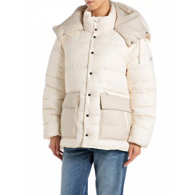 яке,дамски,якета,и,палта,replay,w7908.000.85048,padded,jacket,winter,white,(beige)