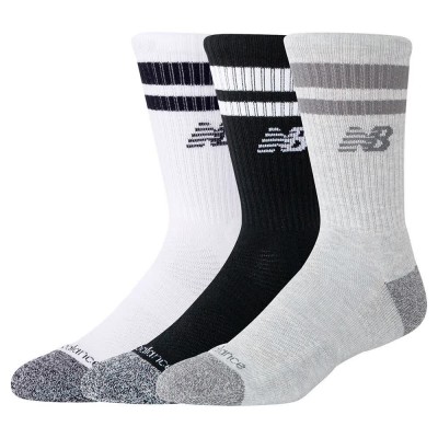 чорапи,мъжки,чорапи,дамски,чорапи,new,balance,active,lifestyle,striped,crew,socks,white,black,(assorted,colors)