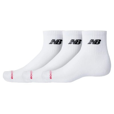 чорапи,мъжки,чорапи,new,balance,everyday,ankle,socks,3,pairs,white