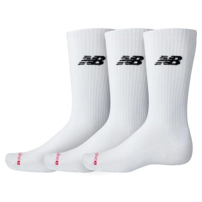 чорапи,мъжки,чорапи,дамски,чорапи,new,balance,everyday,crew,socks,3,pairs,white,(white)