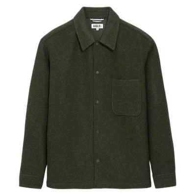 риза,с,дълъг,ръкав,мъжки,ризи,aigle,bl122,long,sleeve,shirt,green,(avocat)