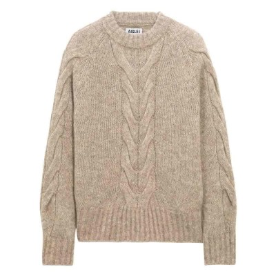 блуза,дамски,пуловери,дамски,плетени,дрехи,aigle,bm371,sweater,sable