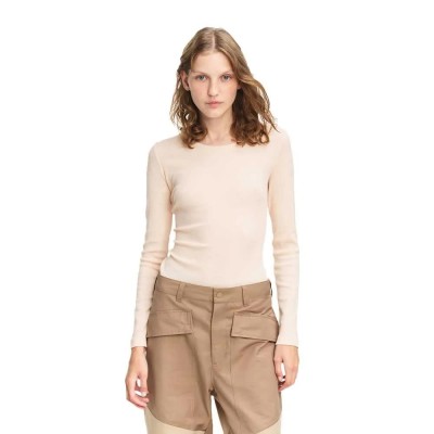 тениска,дамски,тениски,aigle,bm455,long,sleeve,t,shirt,beige,(nude)