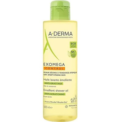 козметика,за,почистване,a,derma,exomega,control,500ml,cleanser,oil,clear
