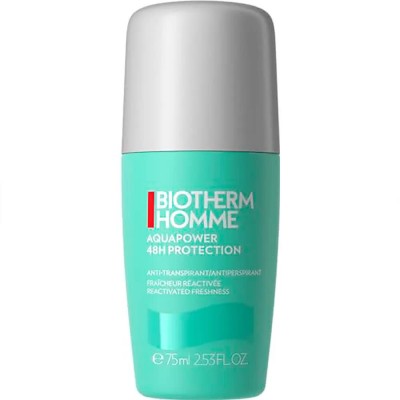 хигиена,тяло,biotherm,aquapower,75g,deodorant,roll,on,clear