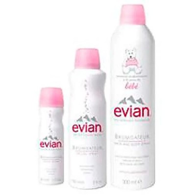 хигиена,тяло,evian,bébé,300ml,body,spray,clear