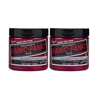 хигиена,коса,manic,panic,classic,hot,pink,118ml,hair,dyes,red