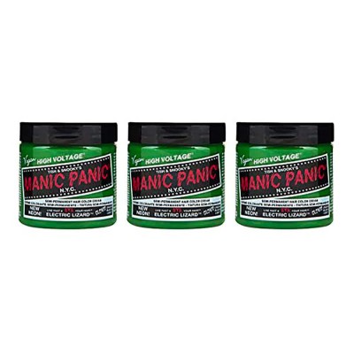хигиена,коса,manic,panic,classic,neon,electric,lizard,118ml,hair,dyes,green