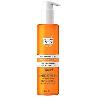 козметика,за,почистване,roc,revive,+,glow,177ml,cleansing,gel,clear
