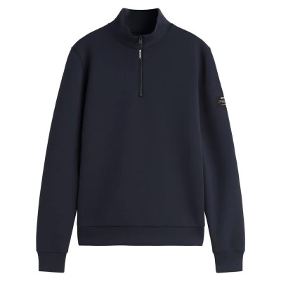 блуза,мъжки,пуловери,ecoalf,betren,half,zip,sweatshirt,deep,navy