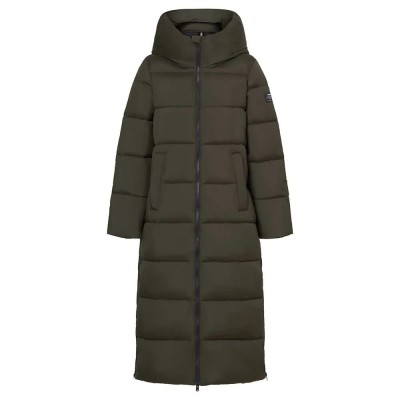 яке,дамски,якета,и,палта,ecoalf,aranda,long,jacket,dark,forest