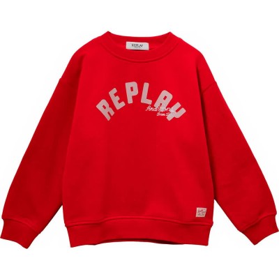 блуза,детски,блузи,replay,sg2134.052.23706,sweatshirt,red,(cherry,red)