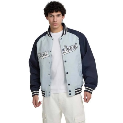 яке,мъжки,якета,guess,jeans,m5gl32,whaa2,bomber,jacket,azure,laguna,(blue)