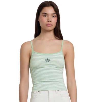 тениска,дамски,тениски,guess,jeans,w5gp35,kcie1,sleeveless,t,shirt,hope,green,stripes,(green)