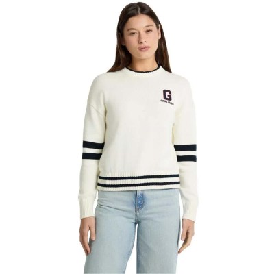 блуза,дамски,пуловери,дамски,плетени,дрехи,guess,jeans,w5gr01,z3hm1,sweater,warm,white,(white)