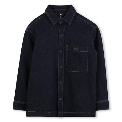 риза,с,дълъг,ръкав,детски,ризи,boss,j52316,long,sleeve,shirt,blue,(raw,denim)