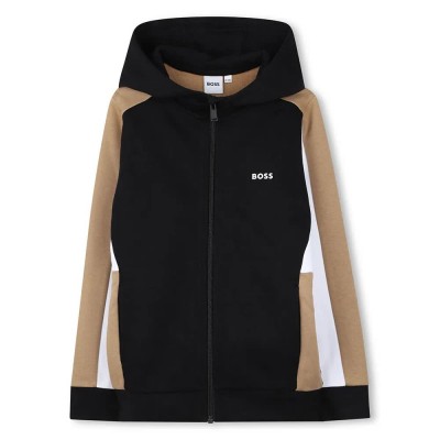блуза,детски,блузи,boss,j52322,hoodie,sweater,black,(black)