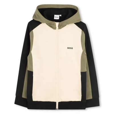 блуза,детски,блузи,boss,j52322,hoodie,sweater,beige,(sand)