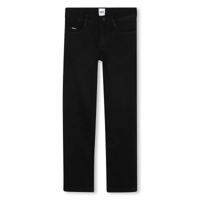 панталони,детски,панталони,boss,j52310,pants,black,(black)