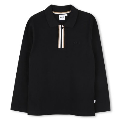 дамски,блузи,с,яка,мъжки,блузи,с,яка,boss,j52333,long,sleeve,polo,black,(black)
