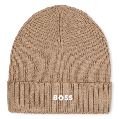 юношеска,шапка,всички,шапки,boss,j52616,junior,beanie,brown,(cookie)