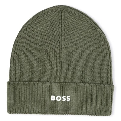 юношеска,шапка,всички,шапки,boss,j52616,junior,beanie,green,(green)