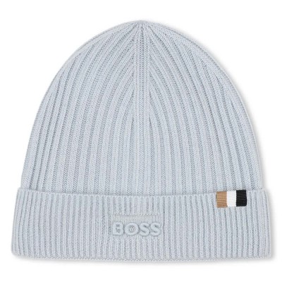 юношеска,шапка,всички,шапки,boss,j52650,junior,beanie,grey,(pale,blue)