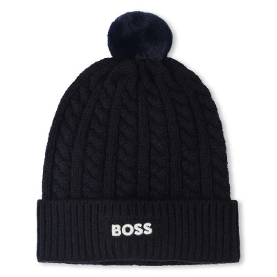 юношеска,шапка,всички,шапки,boss,j52656,junior,beanie,blue,(navy)