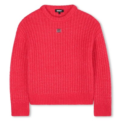 блуза,детски,блузи,dkny,d62383,sweater,red,(fuschia)