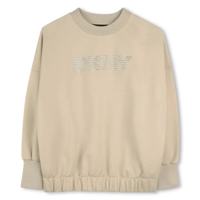 блуза,детски,блузи,dkny,d62393,sweatshirt,sand,(beige)