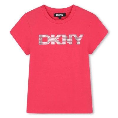 тениска,мъжки,тениски,дамски,тениски,dkny,d62406,short,sleeve,t,shirt,red,(fuschia)