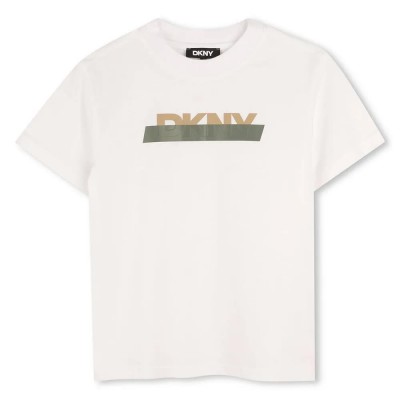 тениска,детски,тениски,dkny,d62434,short,sleeve,t,shirt,white