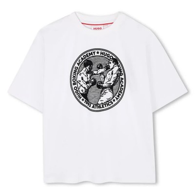 тениска,детски,тениски,hugo,g00439,short,sleeve,t,shirt,white