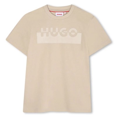 тениска,детски,тениски,hugo,g00433,short,sleeve,t,shirt,stone,(beige)