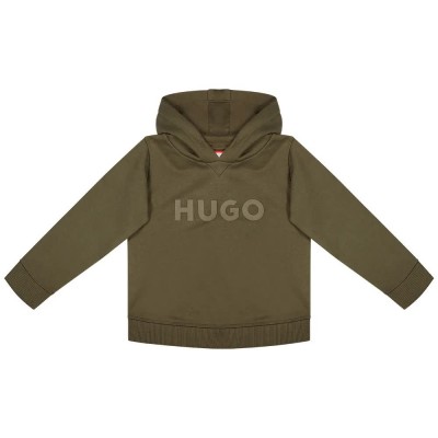суичър,детски,блузи,hugo,g00446,hoodie,green,(kalamata)
