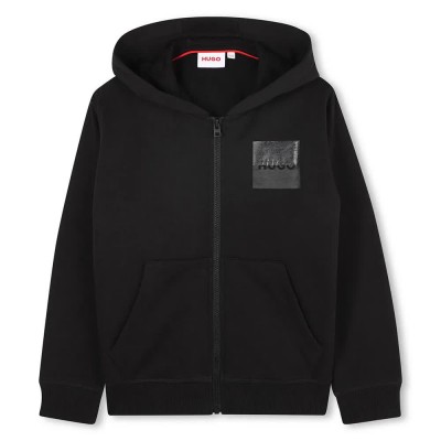 блуза,детски,блузи,hugo,g00454,hoodie,sweater,black,(black)