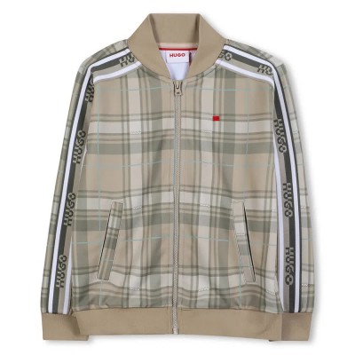 блуза,детски,блузи,hugo,g00457,sweater,brown,(stone)