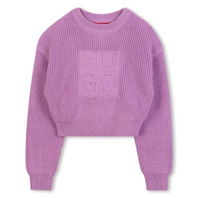 блуза,детски,блузи,hugo,g00501,sweater,purple,(violet)