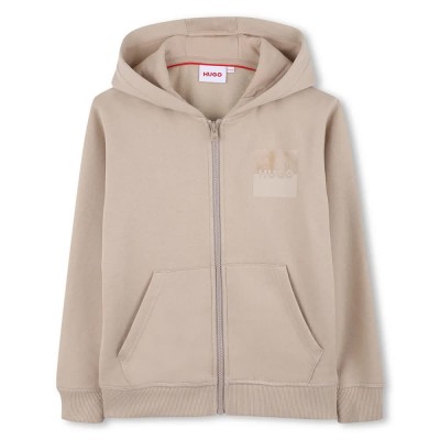 блуза,детски,блузи,hugo,g00454,hoodie,sweater,beige,(stone)