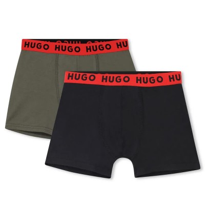 боксерки,детско,бельо,hugo,g00558,boxers,2,units,multicolor,(black)