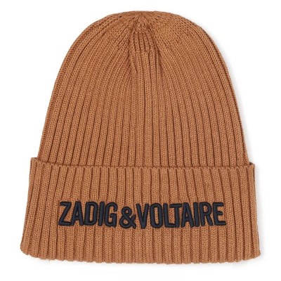 юношеска,шапка,всички,шапки,zadig,&,voltaire,x60498,junior,beanie,sand,(brown)