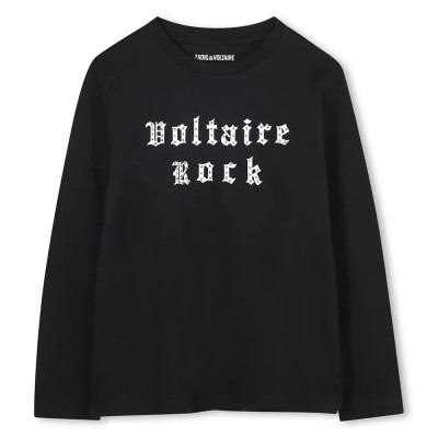 тениска,детски,тениски,zadig,&,voltaire,x60485,long,sleeve,t,shirt,black