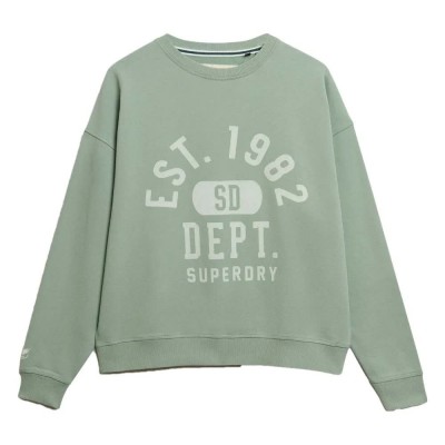 блуза,дамски,блузи,superdry,athletic,ess,relaxed,fit,sweatshirt,light,jade,green,(green)