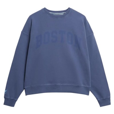 блуза,дамски,блузи,superdry,athletic,ess,relaxed,fit,sweatshirt,blue,(mariner,navy)